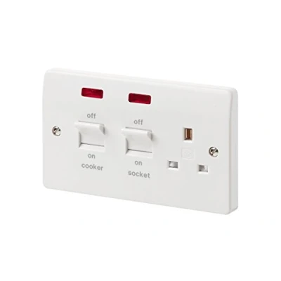 Image of 4x MK Electric K5061 Switchsockets White 1 Gang
