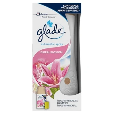 Image of glade 1 X Automatic Spray Complete Unit + 269ml Refill Floral Blossom