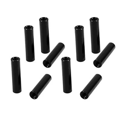 Image of Sourcingmap 10Pcs M3 x 20mm Round Aluminum Column Alloy Standoff Spacer Stud Fastener for Quadcopter Black