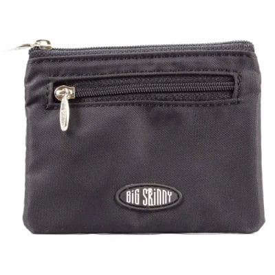 Image of Big Skinny Money Penny Coin Slim Wallet, Holds Up to 13 Cards, Black