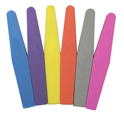 Image of NGCG Double Sided Nail File Waterproof 100/180 Grit Art Tips Buffer Soft Sponge Files Bulk