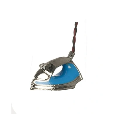 Image of Melody Jane Dolls House Modern Steam Iron Miniature Kitchen Laundry Accessory