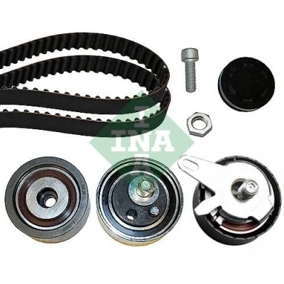 Image of 059109119A, 059109119B, 059109243D, 059109243F, 059109243G Timing belt kit INA 530 0416 10 87 AUDI: A6 C5 Avant, A4 B5 Saloon