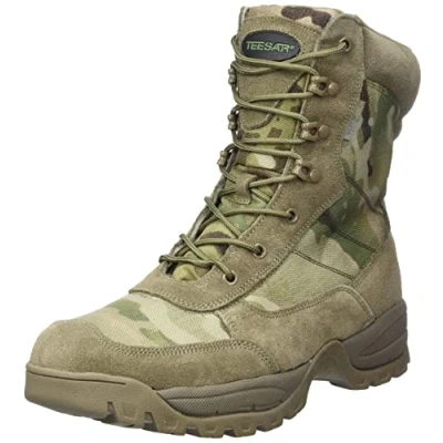 Image of Mil Tec Unisex&#039;s Hiking boots 12822141 Boot, Multicam, 8 UK