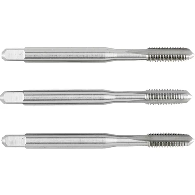 Image of Dormer E500 HSS Straight Flute Hand Tap Metric with Bright finish, ISO standard, 3 Pack