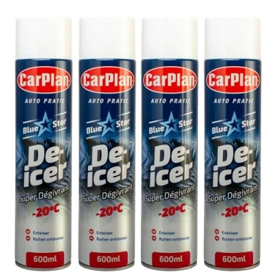 Image of CarPlan De Icer (600ml, Pack of 4)