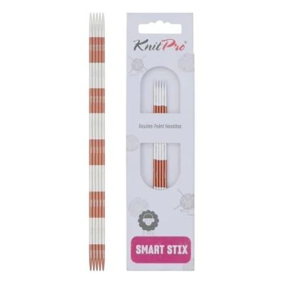 Image of KnitPro Knitting Pins: Double Ended:, Metal, Sienna, 20cm x 2.5mm