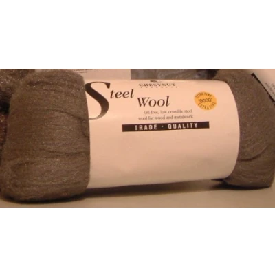 Image of CHESTNUT PRODUCTS SW0000 Steel Wool,Grade &#039;0000&#039; extra Fine,100g