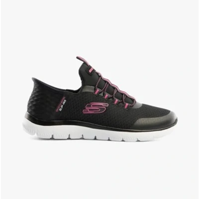 Image of Skechers Summits Slip Ins Sneaker, Black, 4.5 UK Child