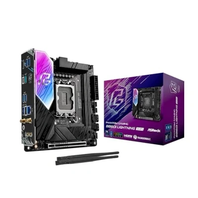 Image of ASRock B860I Lightning WiFi DDR5 PCIe 5.0 Mini ITX Motherboard