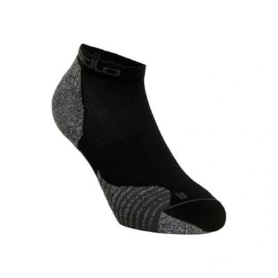 Image of Odlo Unisex Short Running Socks CERAMICOOL RUN, black, 36 38