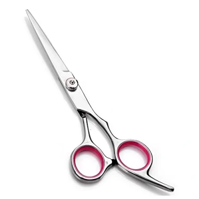 Image of Dog Straight Scissors, 6&quot; Grooming Shears Stainless Steel Cat Hair Cutting Trimming for Family Use(Straight Scissors)
