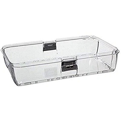Image of Vision Debris Guard with Front and Rear Latches for Medium Bird Cages