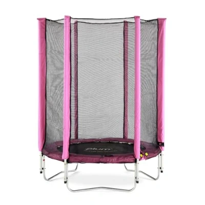 Image of Plum Play Junior Trampoline and Enlosure (Pink)