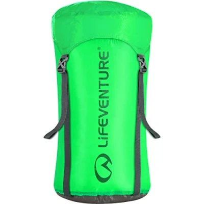 Image of Lifeventure Ultralight Compression Stuff Sack 15 Litre Ideal Sleeping Bag Storage, Organiser, Water Resistant For Camping Hiking Backpacking