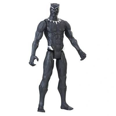 Image of MARVEL E1363EL2 &quot;Titan Hero Series Black Panther&quot; Figure, 12 Inch
