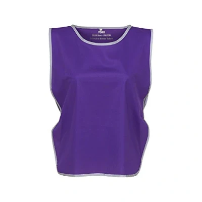 Image of Yoko Childrens/Kids Hi Vis Reflective Border Tabard (One Size) (Purple)