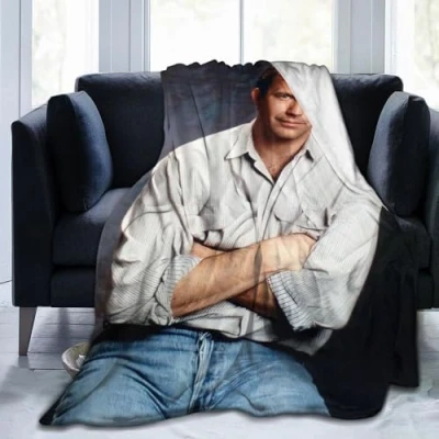 Image of Moonforever Blanket Kevin Costner Soft and Comfortable Wool Fleece Throw Blankets for Decor Sofa Office car Home,Cozy Plush Camping Yoga Travel Decoration Beach Gift