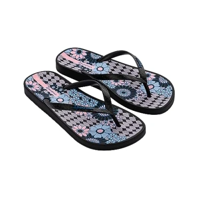 Image of Ipanema Women&#039;s Anat. Temas XIV Fem Flip Flop, Black Grey Pink, 9 UK