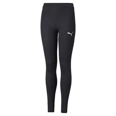 Image of Puma LIGA Baselayer LONG Unisex Leggings for kids, Size: 15 16y, Black