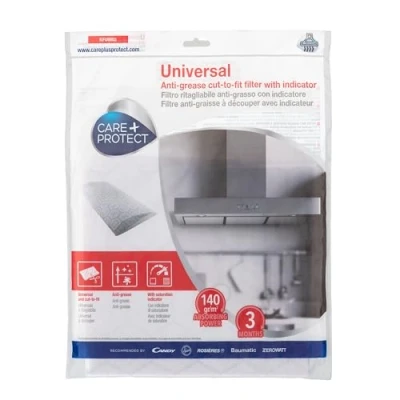 Image of CARE + PROTECT Anti Grease Cut to Fit Filter with Indicator for Hoods, Universal, Fit, High Absorption Power
