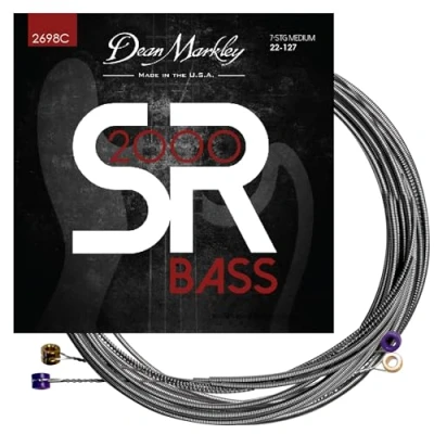 Image of Dean Markley DM2698C Sr2000 Bass Guitar Strings, Size 22 127