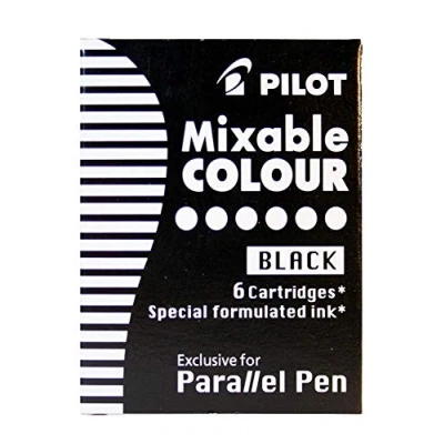 Image of 3X Refills for Parallel Calligraphy Pens Black, Box of 6
