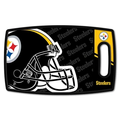 Image of YouTheFan NFL Pittsburgh Steelers Logo Series Cutting Board