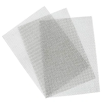 Image of TIMESETL 3pcs 304 Stainless Steel Woven Wire 8 Mesh, A4 Rodent Proof Metal Mesh Sheet 2.375mm Hole Great for Airbricks (210 x 300mm)