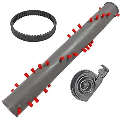 Image of SPARES2GO Brush Bar Agitator Brushroll and End Cap Compatible with Dyson DC25 DC25i Vacuum Cleaner + Drive Belt