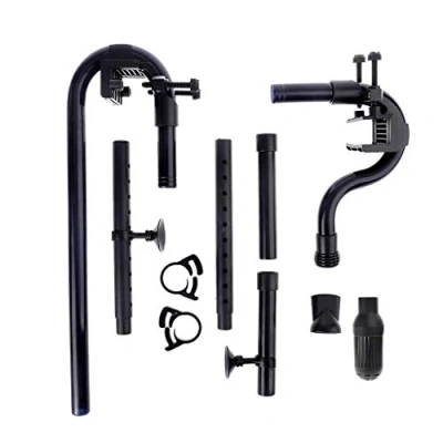 Image of Canister Filters Parts For Fish External Filter Fits Inner 16mm Outer 22mm Tube Aquarium Inlet &amp; Outlet