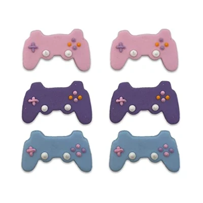 Image of Anniversary House Digital Game Edible Cake Decorations, Gamer Hand Packed Toppers, Fondant Icing Sugar Cupcake SF619