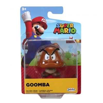 Image of Jakks Pacific World of Nintendo Super Mario Bros 2.5 inch Action Figure Goomba