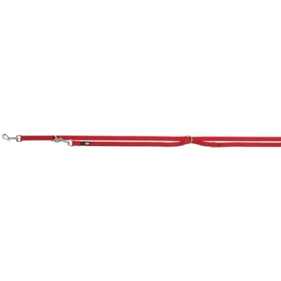 Image of Trixie Premium Adjustable Dog Leash, X Small/Small, Red