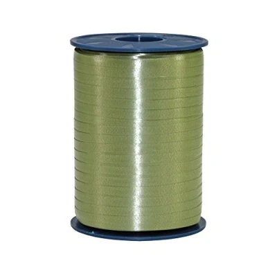 Image of C.E. Pattberg AMERICA Gift curling Ribbon olive (green), 273 yards of balloonribbon for Wrapping, 0.39 inches width, Accessories Decoration &amp; Handicrafts, Presents