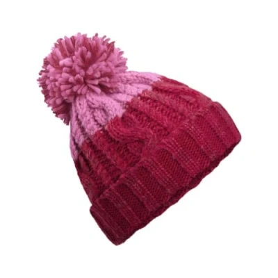 Image of Beechfield Apres Beanie with Luxury Pom Hat Men, Hats for Women, Winter Hat, Thermal 100% Soft Spun Acrylic