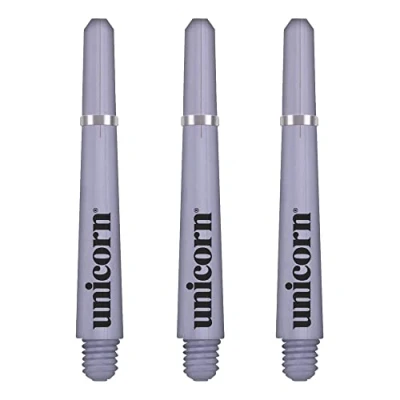 Image of Unicorn Gripper 4 Mirage Dart Shaft Stem Set, 3 Stems, Purple, Ultra Short 29mm