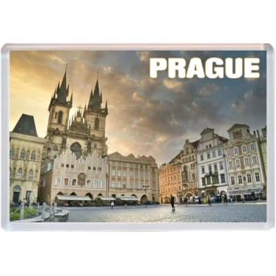 Image of Prague Czech Republic Jumbo Fridge Magnet 96 x 67mm BBSFHM1499