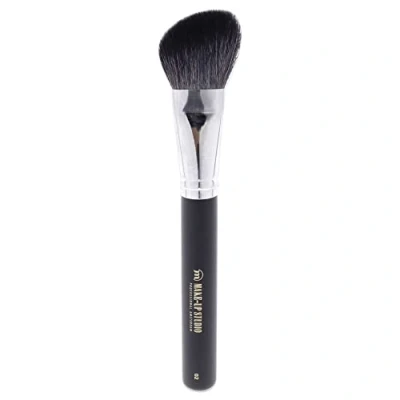 Image of Make Up Studio Blusher Brush Angle Shaped Goat Hair 2 for Women 1 Pc