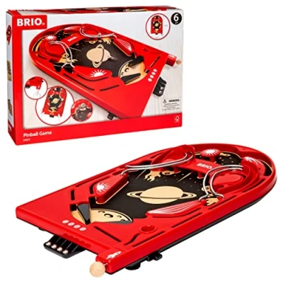 Image of BRIO Pinball Machine Kids Games for Age 6 Years Up Gifts Children and Families