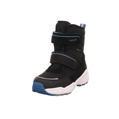 Image of Superfit Boy&#039;s Culusuk 2.0 Warm Gefütterte Gore tex Snow Boot, Schwarz Blau 0000, 0.5 UK Wide