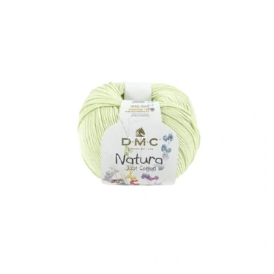Image of DMC Natura Yarn, 100% Cotton, Light Green (N12), 50g