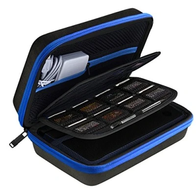 Image of AUSTOR Hard Carrying Case for Nintendo 3DS Blue, Blue