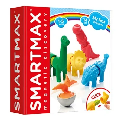 Image of SMARTMAX My First Dinosaurs, Magnetic Discovery Play Set, 14 pieces, 1 5 Years