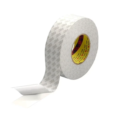 Image of 3M Double Coated Tape 9080HL, White, 12 mm x 50 m, 0.16