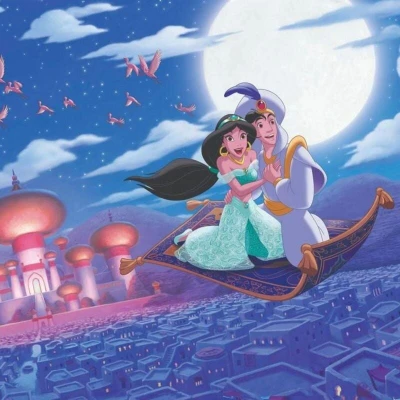 Image of Kids @ Home Mural Magic Carpet Ride 111388