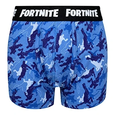 Image of Epic Games FORTNITE MENS BOXER shorts Blue XS,S,M,L,XL (L, l)