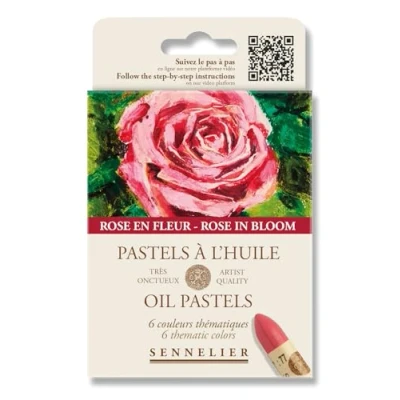 Image of Sennelier Pastel Case Rose En Fleur 6 P