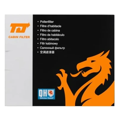 Image of 6R0820367 Pollen Filter QUINTON HAZELL QFC0413 Particulate 254mm 224mm 36mm SKODA: Fabia 2, III Hatchback, Rapid Spaceback, SEAT: Ibiza 4
