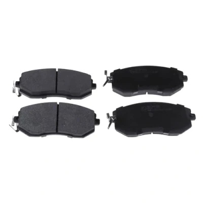 Image of 26296FJ020, 26296SC000, 26296SC020, 26296SC021 Brake pad set BLUE PRINT ADT342196 Front Axle with acoustic wear warning SUBARU: XV I